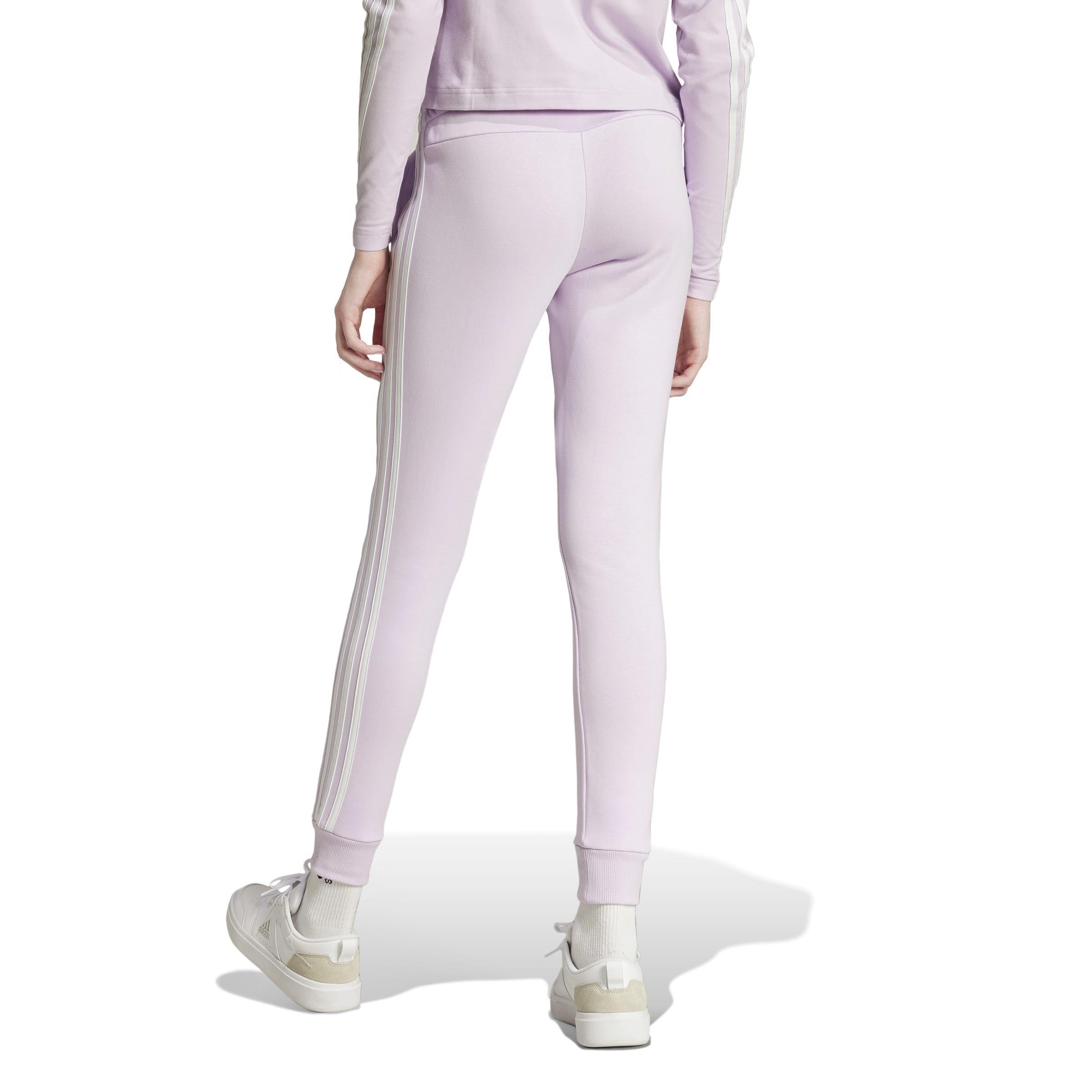 adidas Essentials 3 Stripes Fleece Joggers Womens