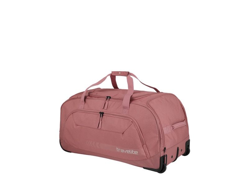 travelite Kick Off Rollenreisetasche XL Rosa Reisekoffer