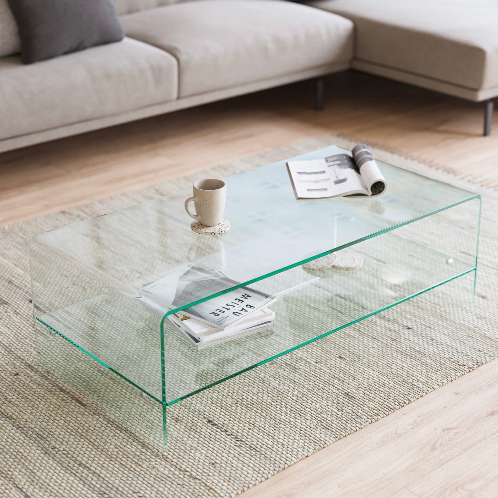 Kave Home Burano Salontafel - 110 x 55 cm