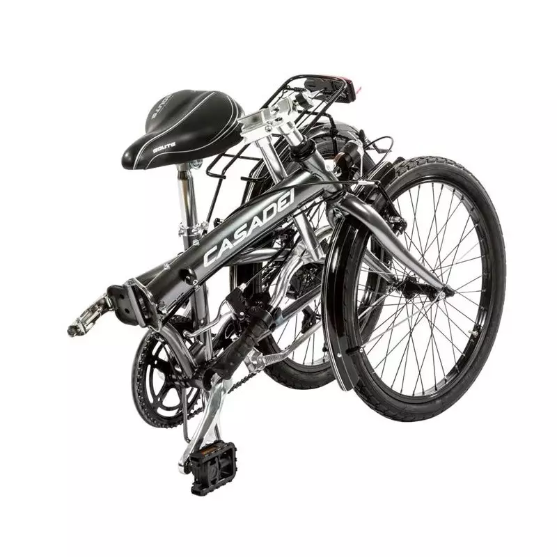 Vélo CASADEI pliant 20 acier 6v h30 Noir