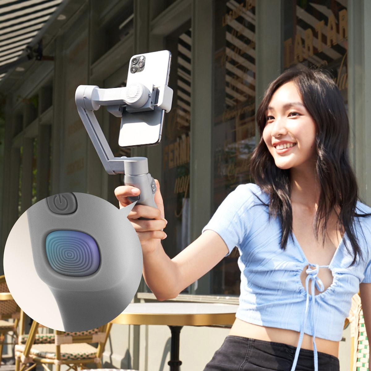 Zhiyun Smooth Q3 Combo gimbal til smarttelefoner