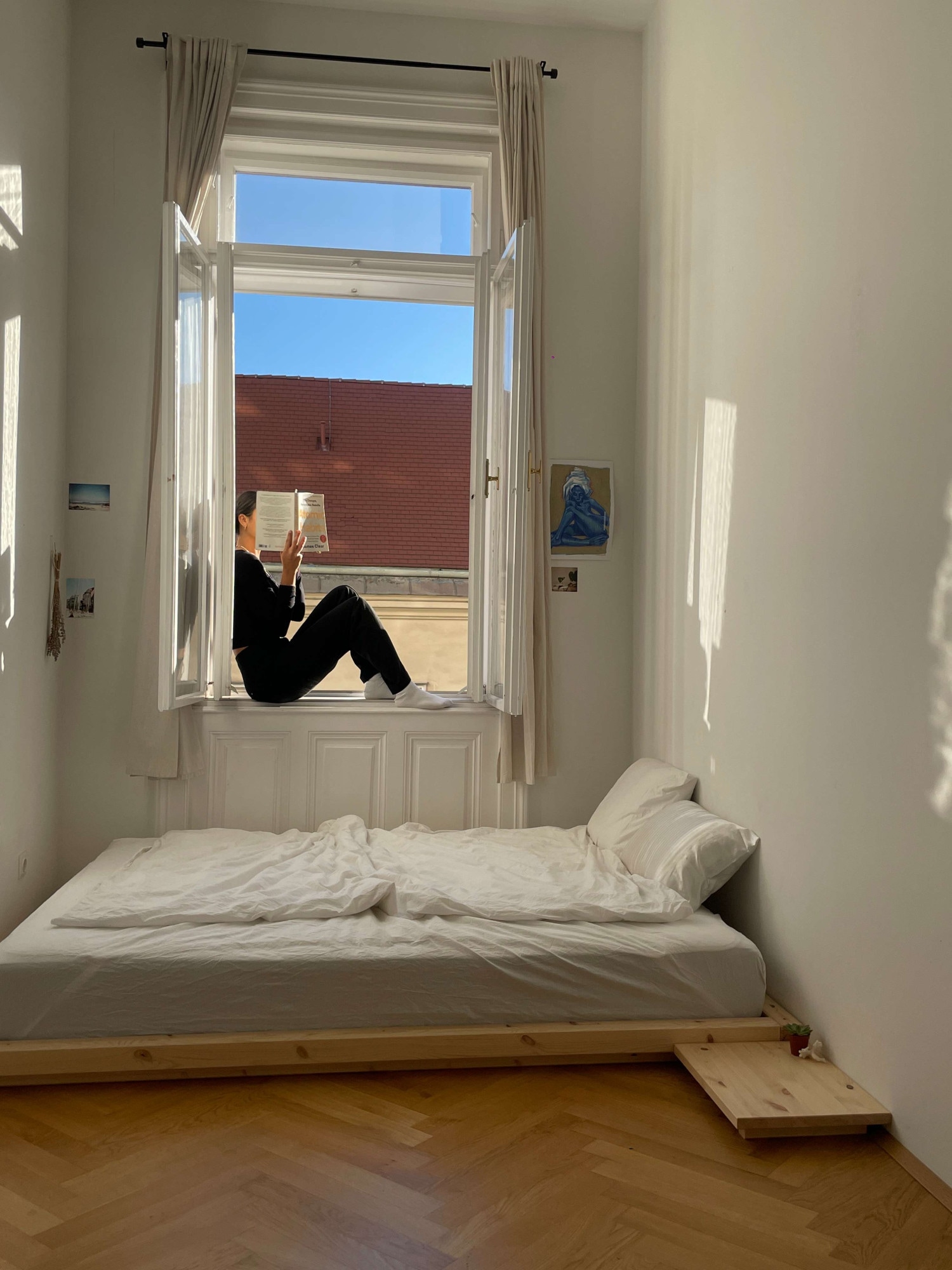 Karup Design Bettgestell »FSC® Massivholz Futonbett, excl. Matratze, mit Lattenrost« Minimalistisches Design, ein zeitloser Klassiker für moderne Räume