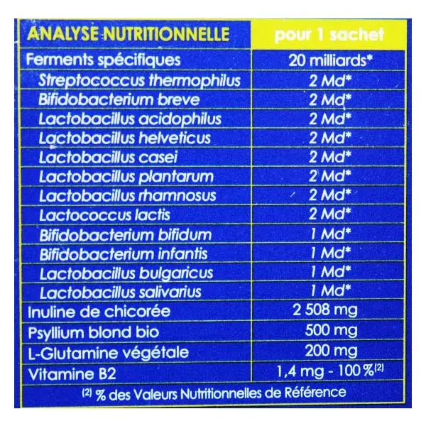 Nutrigée Microbiota Fort Trânsito Intestinal 14 saquetas