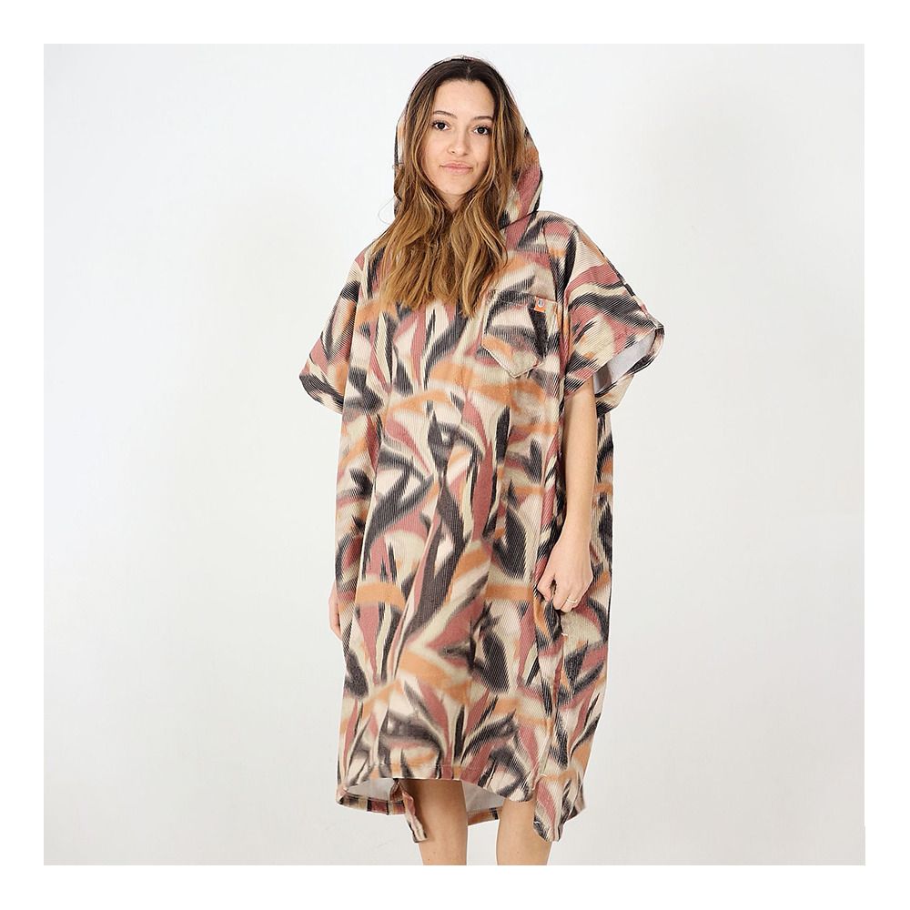After Essentials IKAT BROWN - Poncho marron