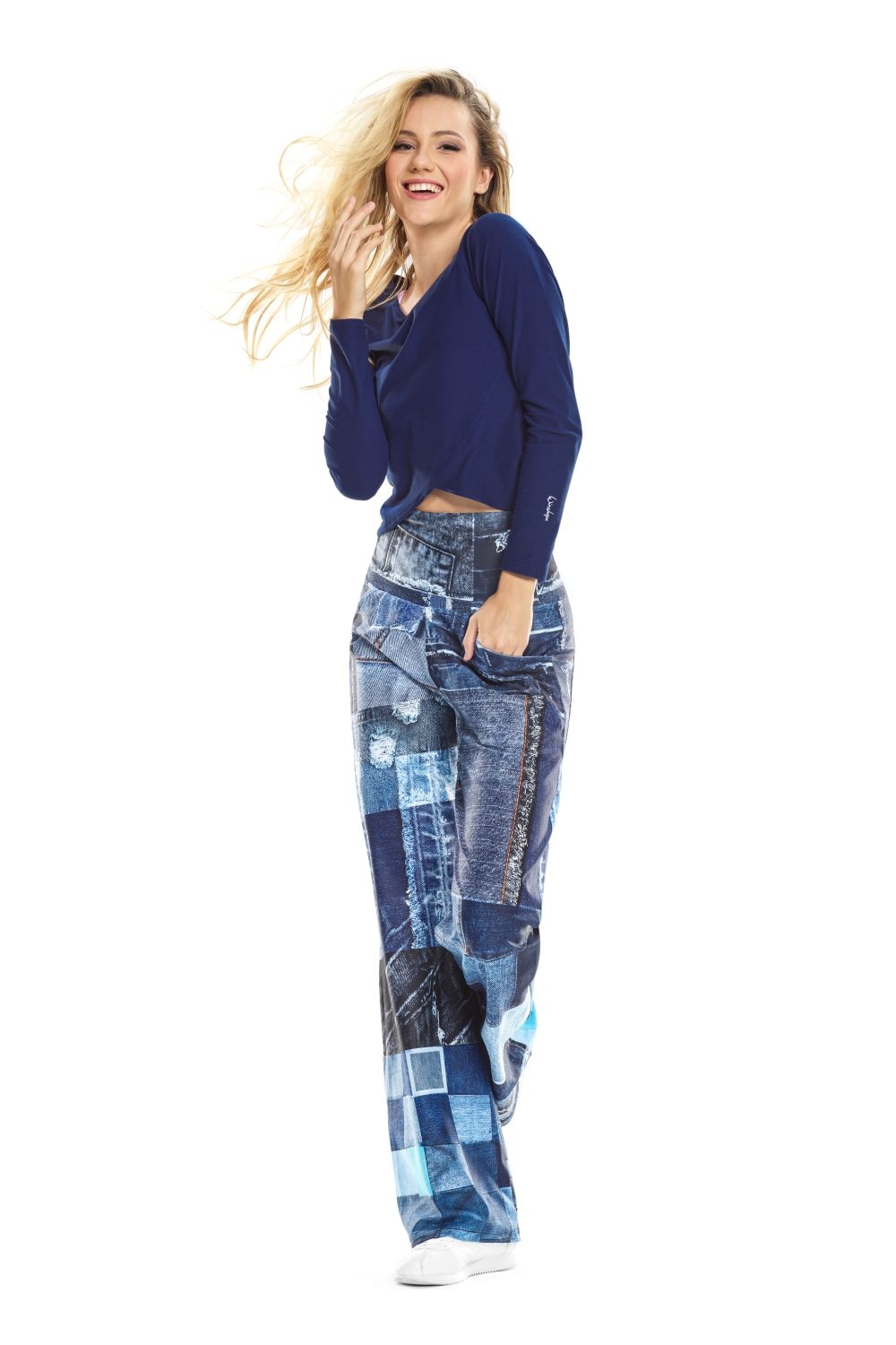 Winshape Culotte »Functional Comfort Culottes CUL101C«  mit Patchwork-Print
