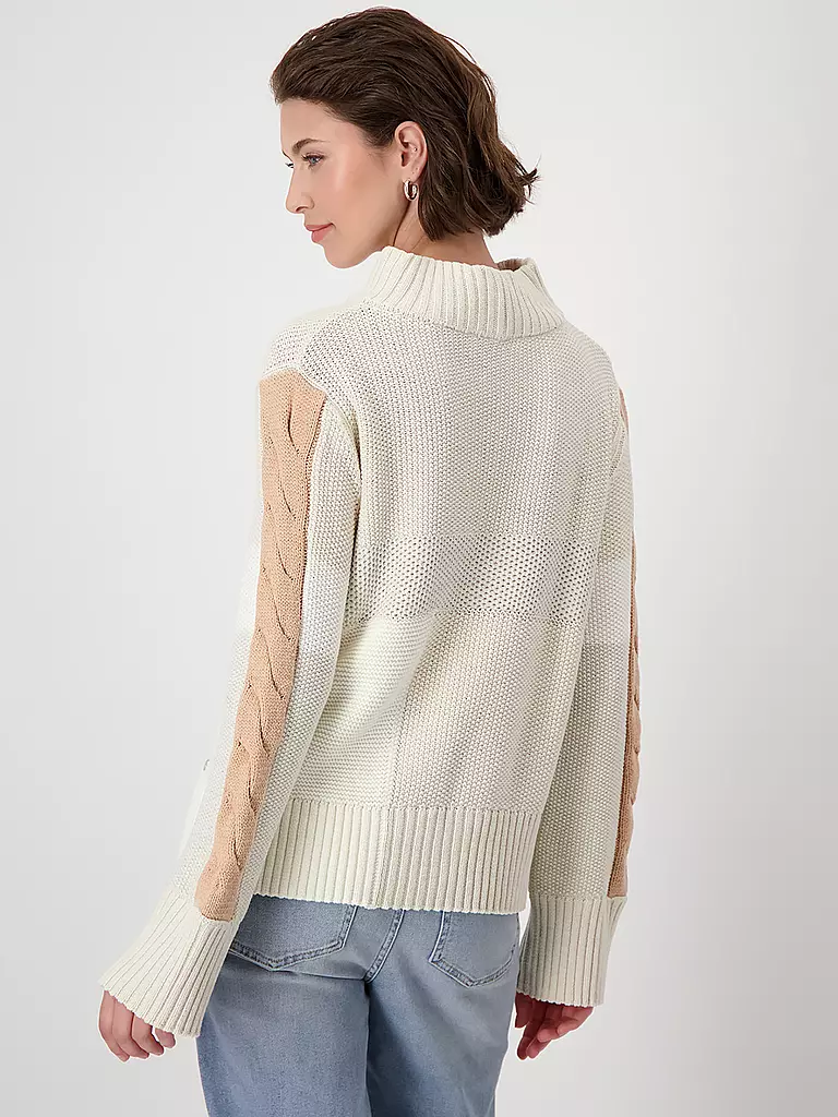MONARI Rollkragenpullover beige