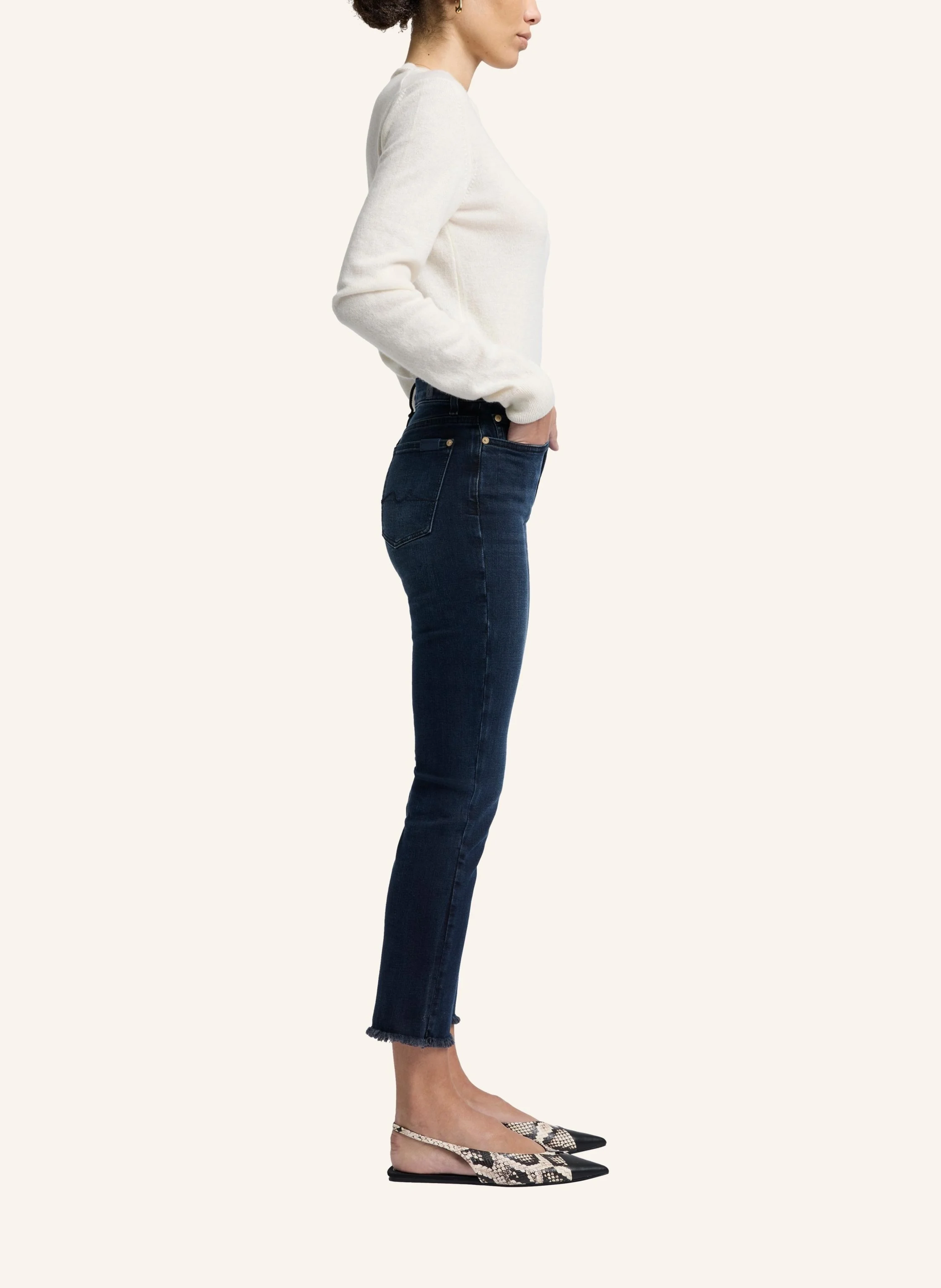 7 for all mankind Jeans THE STRAIGHT CROP Straight Fit