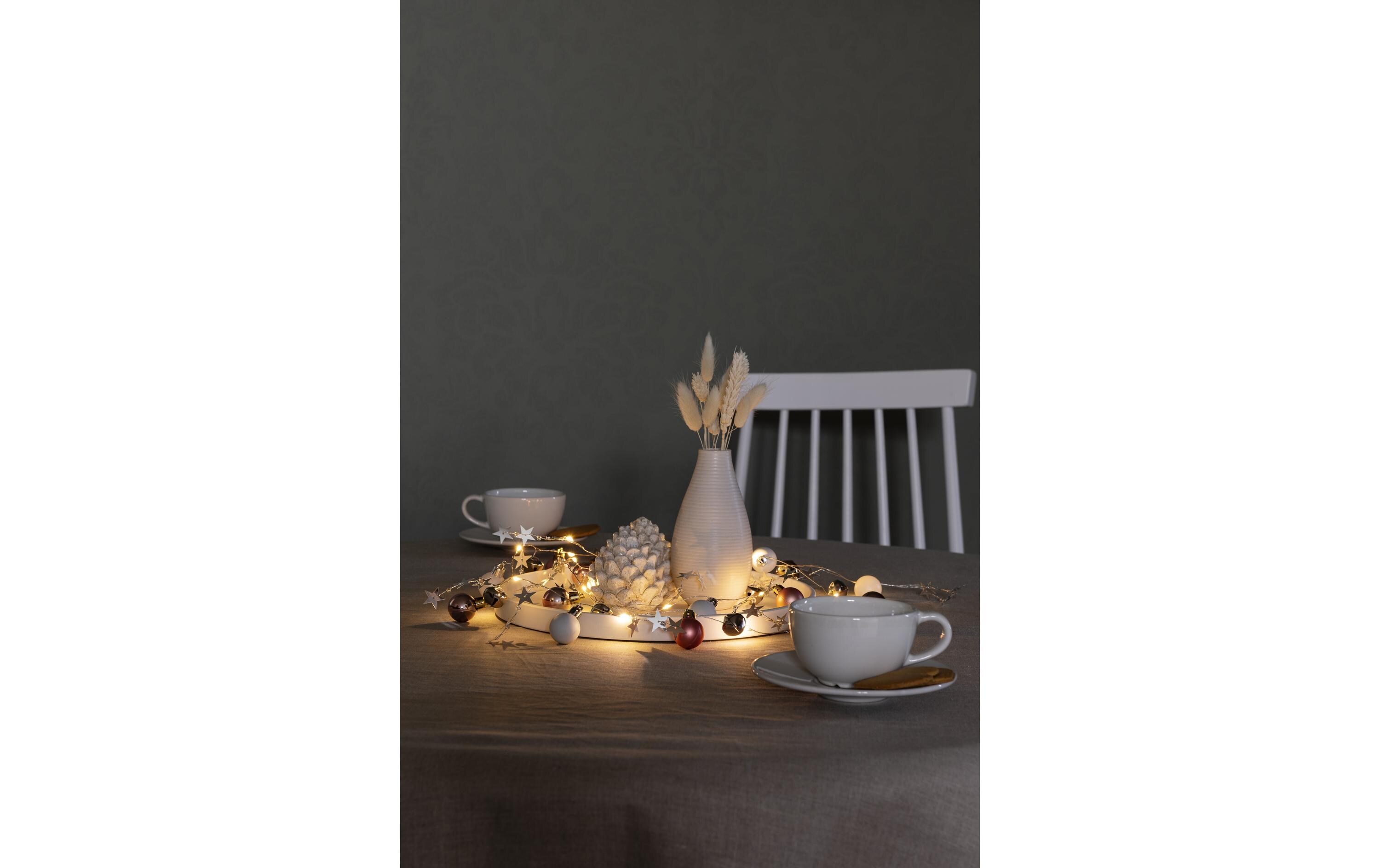 LED-Lichterkette Perlen, 20 LED, 1.9 m, IndoorLED Lichterbälle