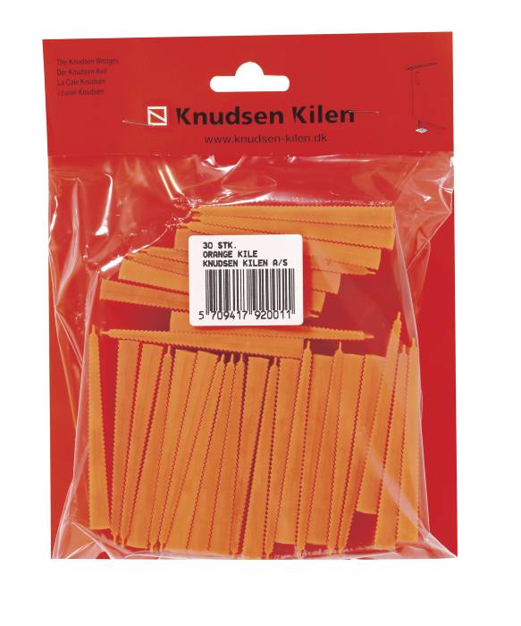 Knudsen Kilen orange kile - 30 stk