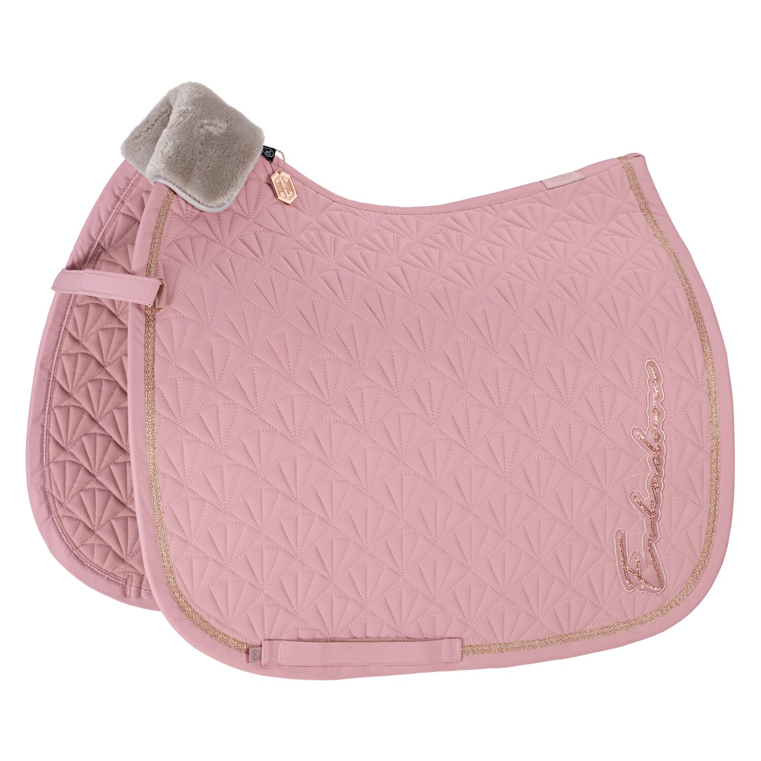 ESKADRON Heritage Schabracke Sparkle Peacock - pearl rose
