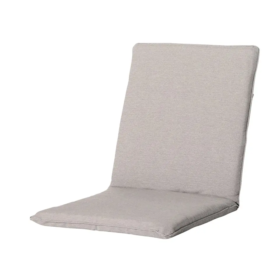 Madison - Stapelstoelkussen Napels taupe - Ca. 97x49 cm - Set van 4