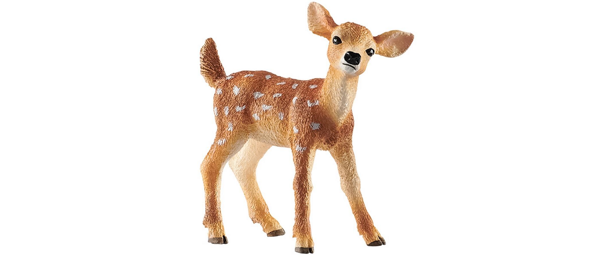 Spielzeugfigur Wild Life WeisswedelkalbSpielzeug-Tierfigur