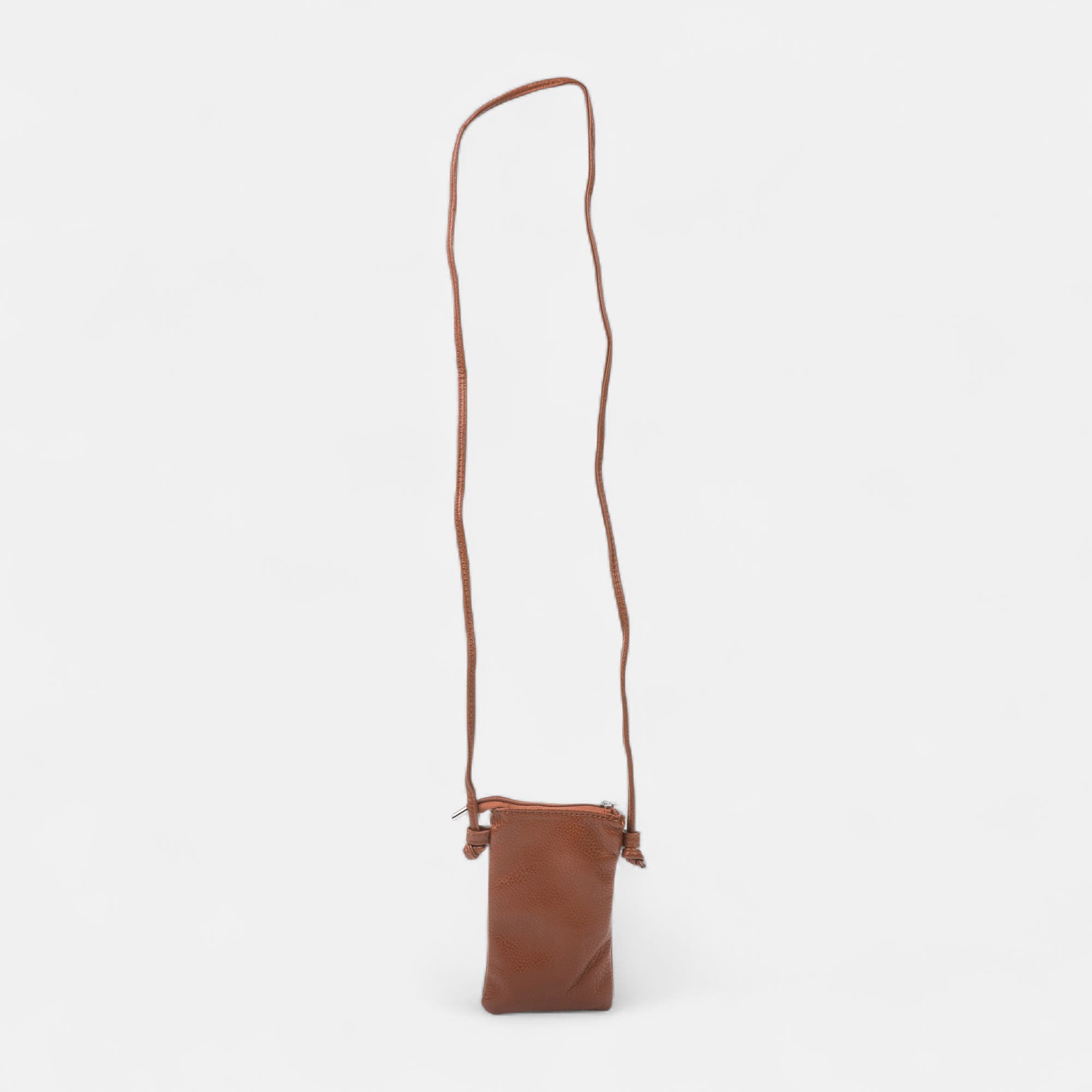 Pochette pour téléphone cognac