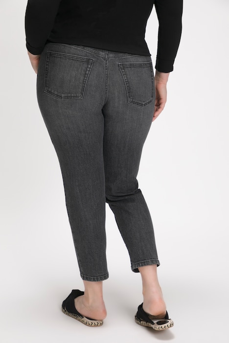 Mom-Jeans, 5-Pocket-Schnitt, Komfortbund
