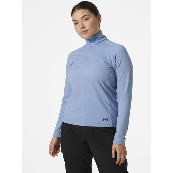 Sweat polaire randonnée HELLY HANSEN W VERGLAS 1/2 ZIP BRIGHT BLUE
