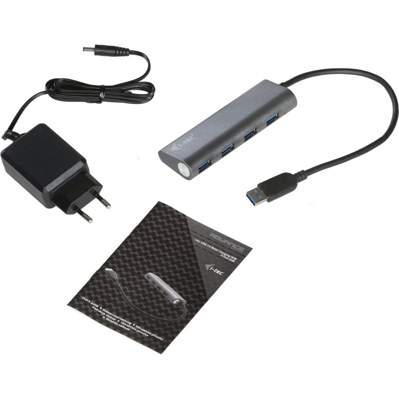 i-tec Metal Superspeed USB 3.0 4-Port Hub