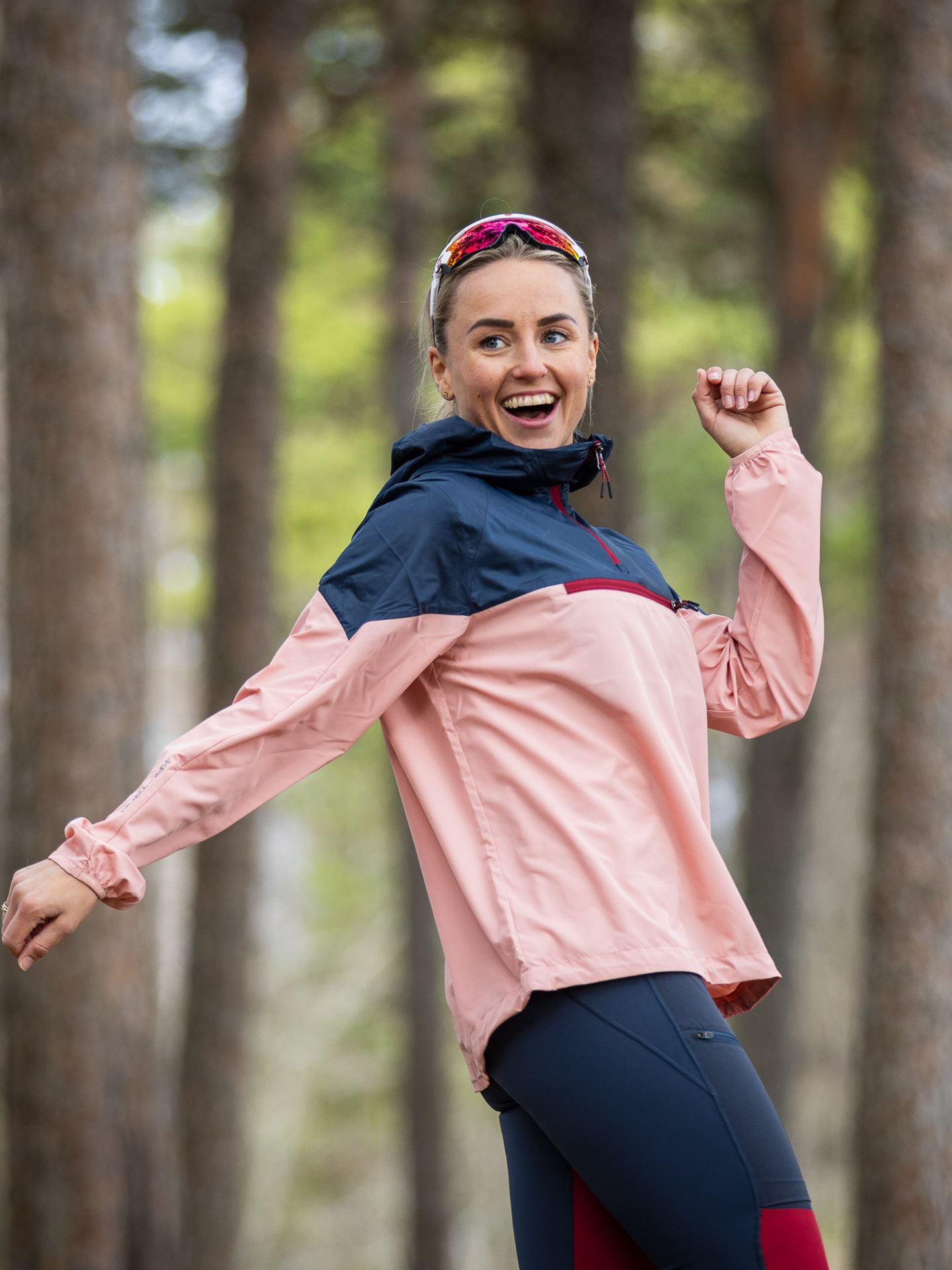 Vilde Wind Anorak - Blå