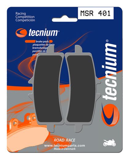 Plaquettes de freins Tecnium métal fritté - MSR401