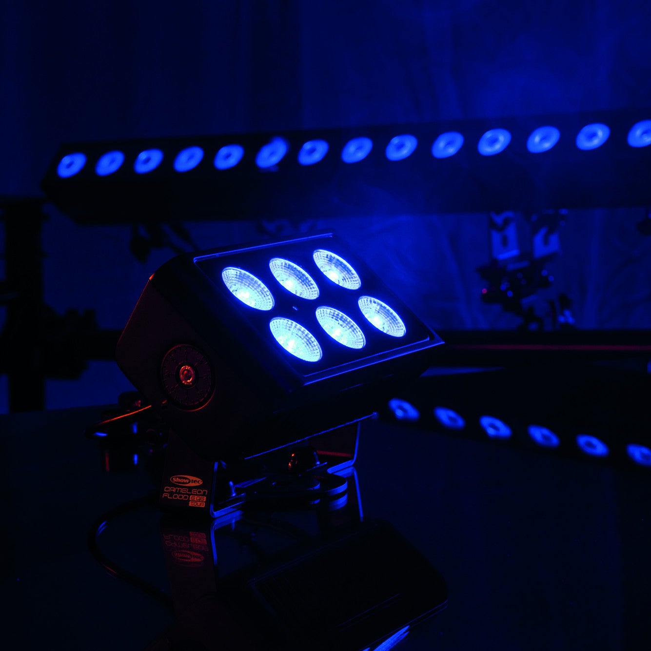 Showtec Cameleon Flood 6 Q6 Tour RGBWA-UV LED flood light