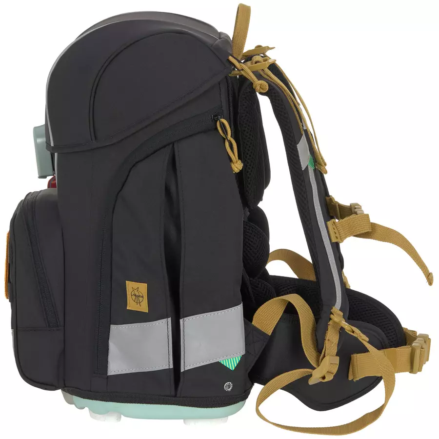 LÄSSIG Schulranzen-Set 7-tlg. Boxy Unique black