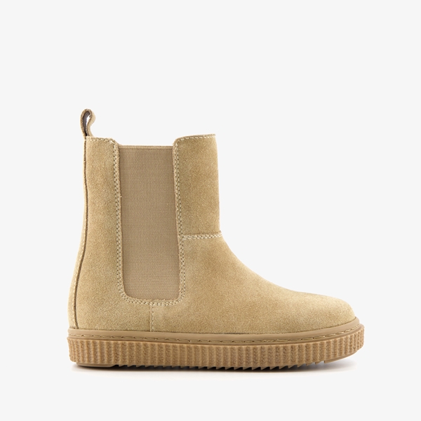 Groot leren meisjes chelsea boots