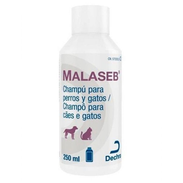 Dechra Malaseb Shampoo Cão & Gato Antibactariano 250ml
