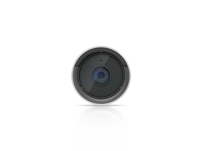 Ubiquiti Netzwerkkamera G6 Bullet Weiss Wetterfeste 4K PoE-Kamera mit KI-Analyse, IR-Nachtsicht und Fahrzeug-/Personenerkennung