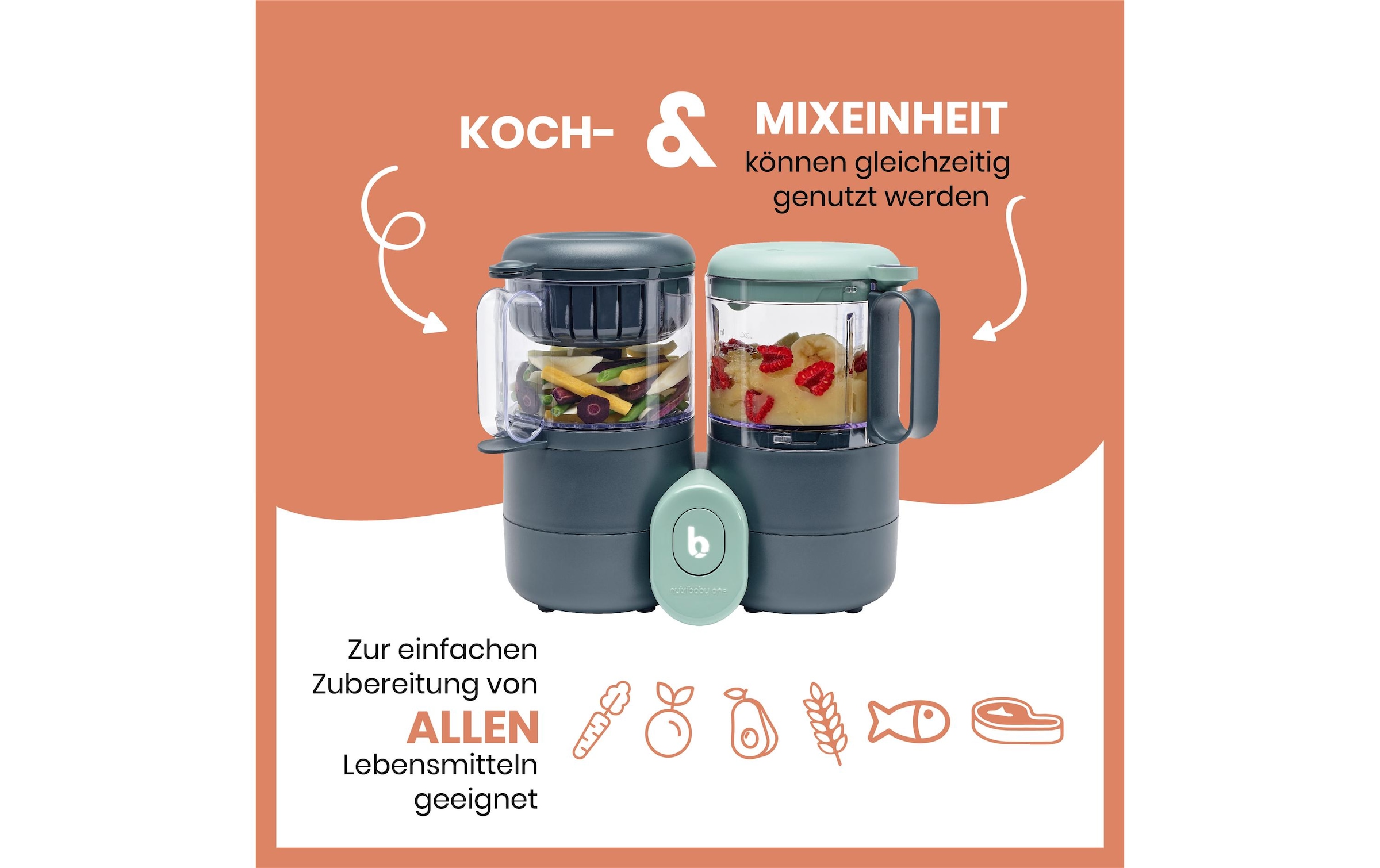 BABYMOOV Handmixer »Nutribaby One« - W