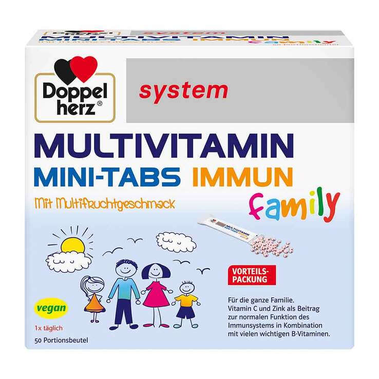 Doppelherz Multivitamin Mini-Tabs family system, 50 St