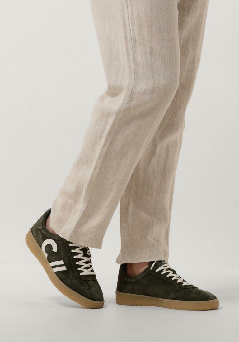 CLAY blauwe clay lage sneakers cl124h251