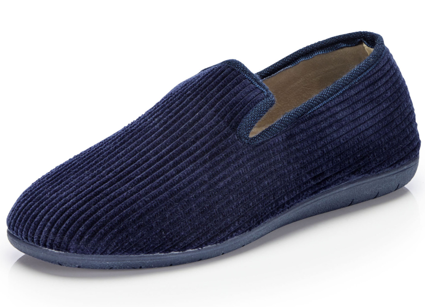 Textil-Hausschuh in Cord-Optik