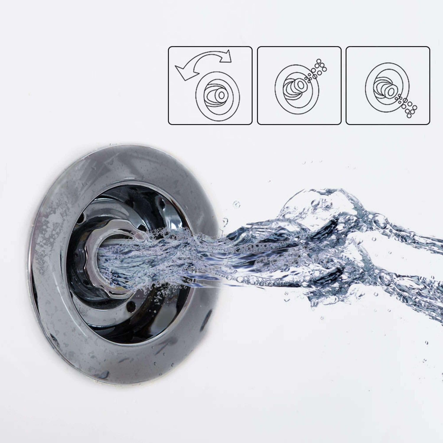 Tronitechnik® Badewanne IOS mit Whirlpool 170cmx75cm, Acrylwanne für Zwei Personen, Whirlpoolwanne mit Armatur, freistehend und vormontiert, Indoor Whirlpoolbadewanne mit LED