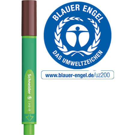 Schneider Link-It Faserschreiber - topaz-brown - 1 mm