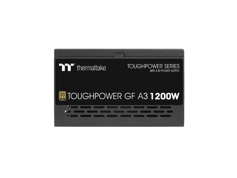 Thermaltake ToughPower GF3 A3 - TT Premium Edition - strømforsyning (intern) - ATX12V 3.0 - 80 PLUS Gold - AC 100-240 V - 1200 Watt - aktiv PFC - sort