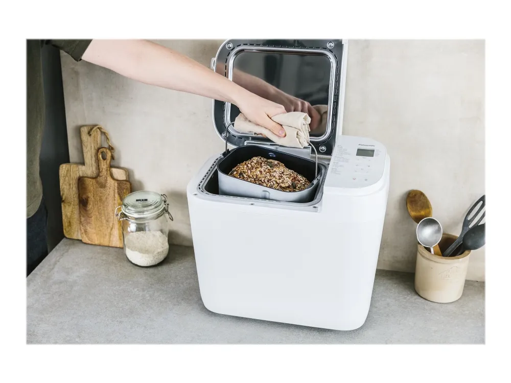 Panasonic SD-B2510 - Brødmaskine - 550 W - hvid