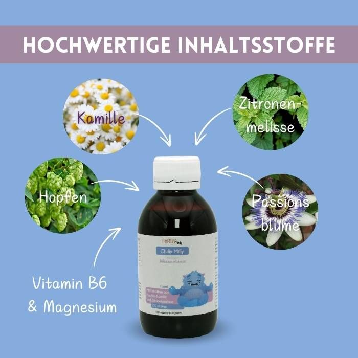 Herby Family Chilly Milly - Sirup für Kinder bei Reizüberflutung und innerer Unruhe