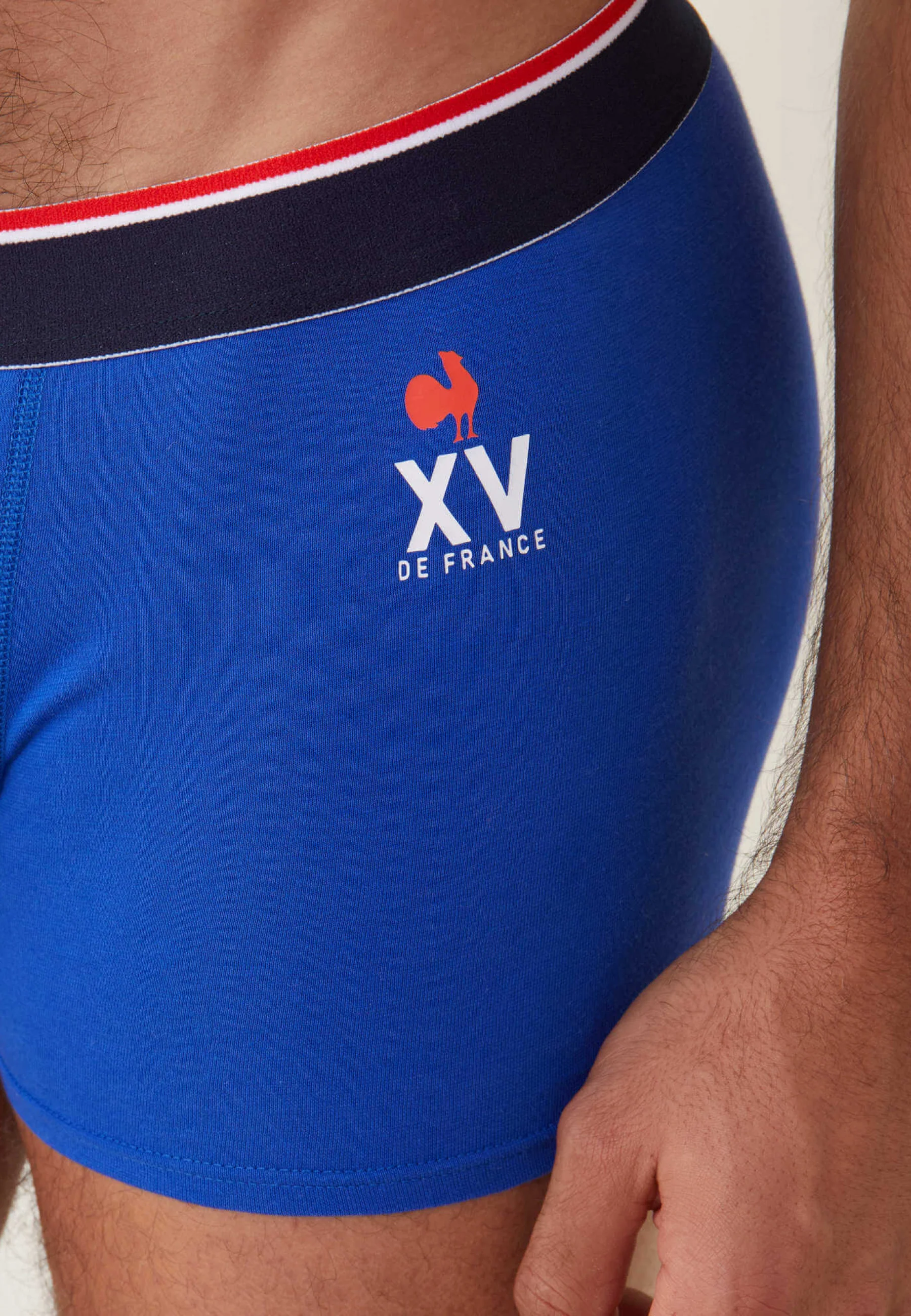 Boxer en coton-Marius Indigo XV de France
