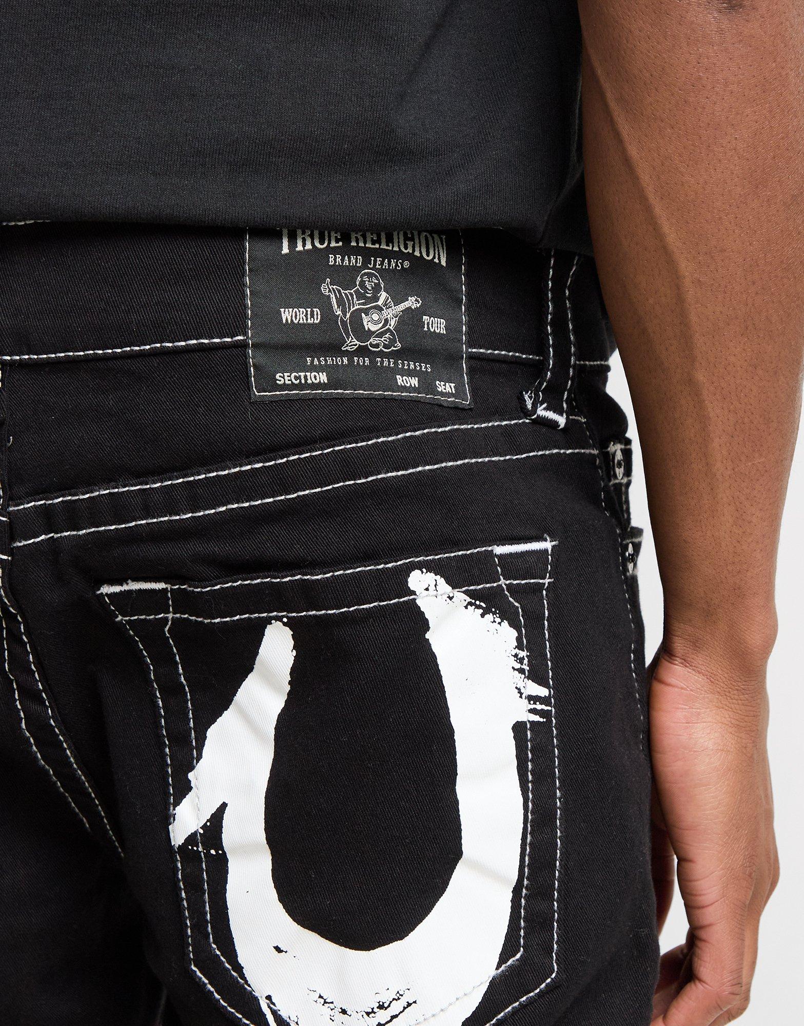 True Religion Jean Rocco Taper Paint Homme
