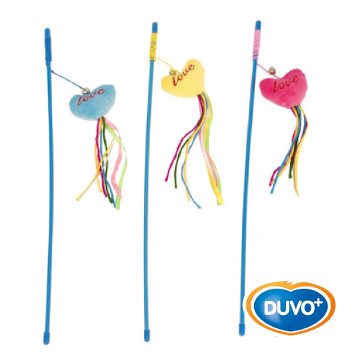 Brinquedo para Gato DUVO ROD LOVE MIX 53 CM