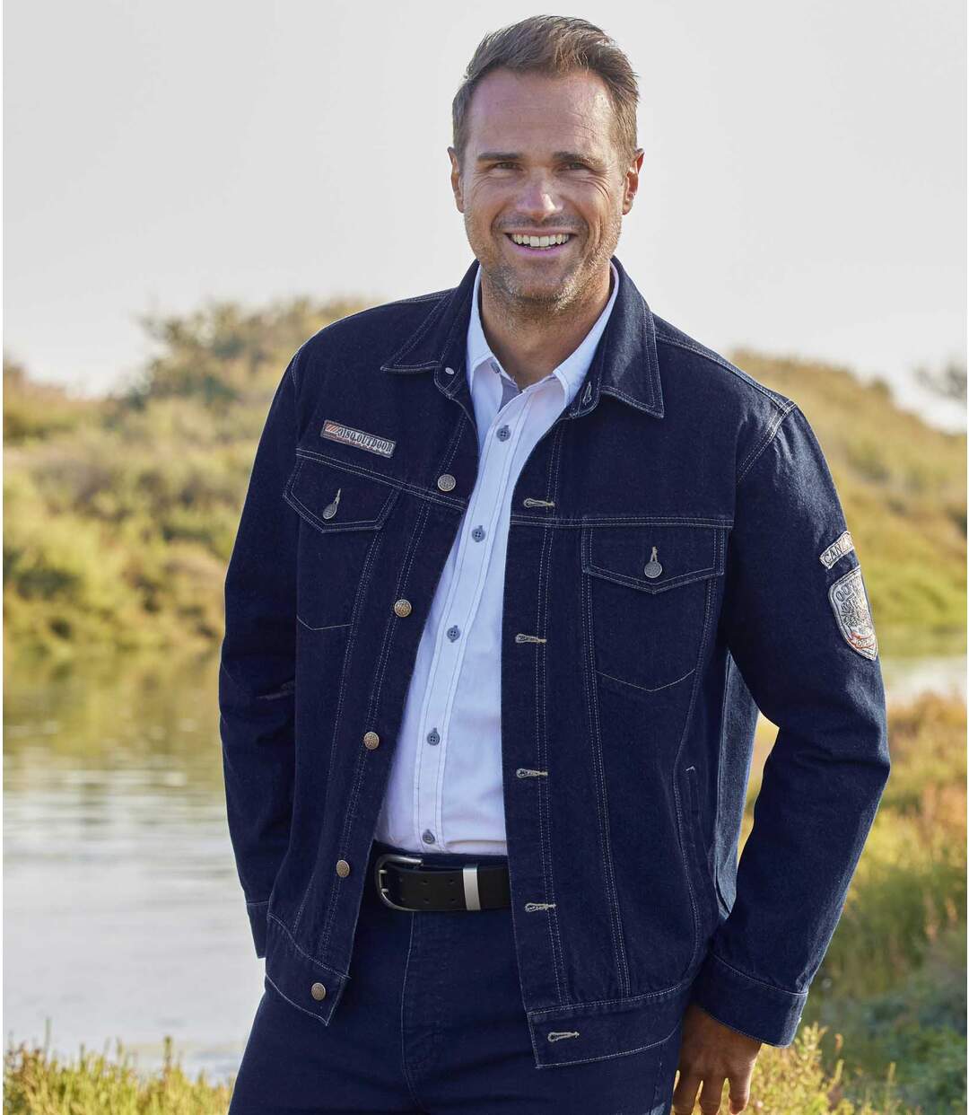 Veste en Jean Outdoor Exploration
