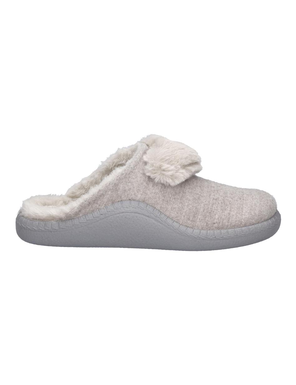 Hausschuh Monaco Damen 63, beige-ko