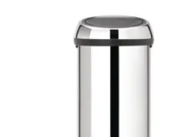 Affaldsspand Brabantia Touch Bin 60 liter brilliant stål