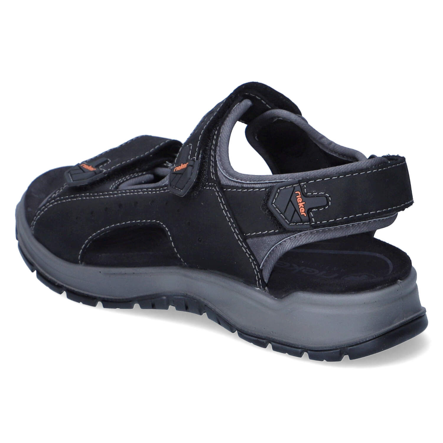 Rieker Sandalen - schwarz/rauch
