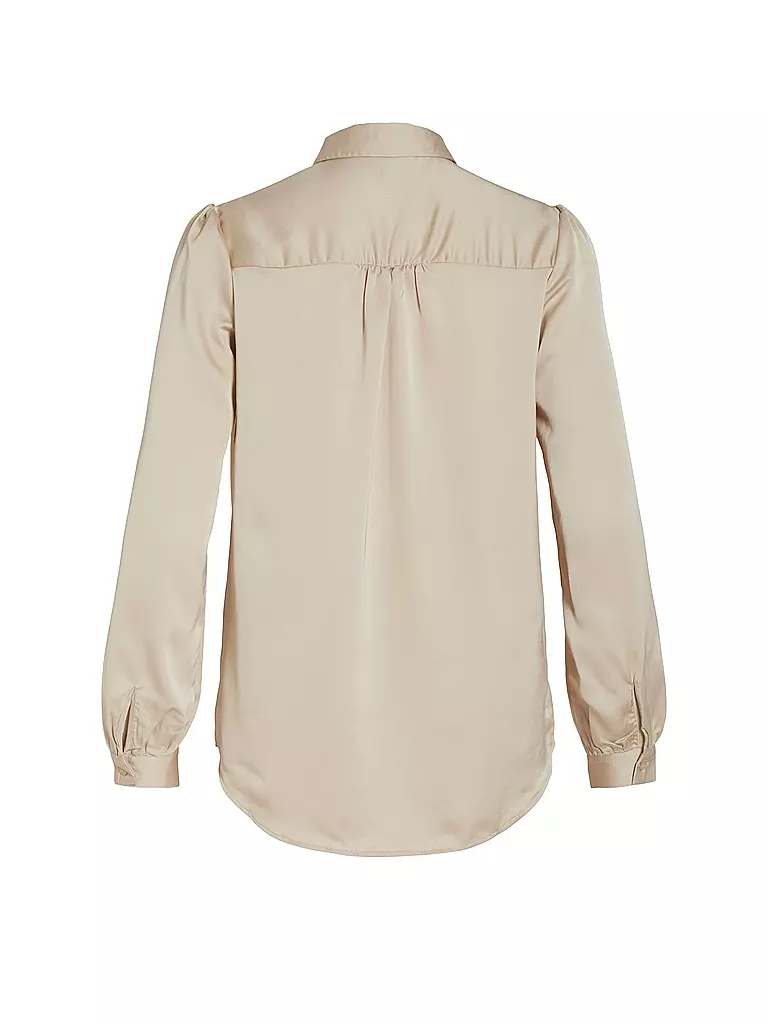 VILA Bluse VIELLETTE beige