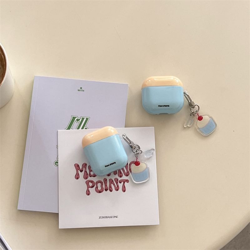 VanDi - Color Panel AirPods / Pro oortelefoonhoesje skin / cake charm / set