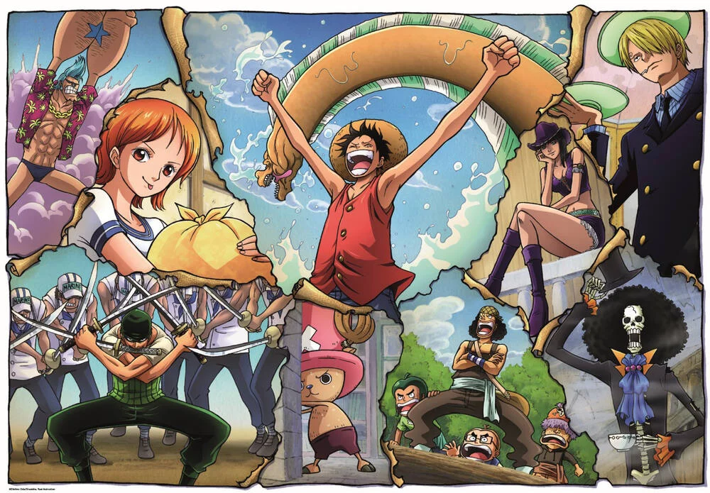 ONE PIECE - PUZZLE CUBE 500 PIECES