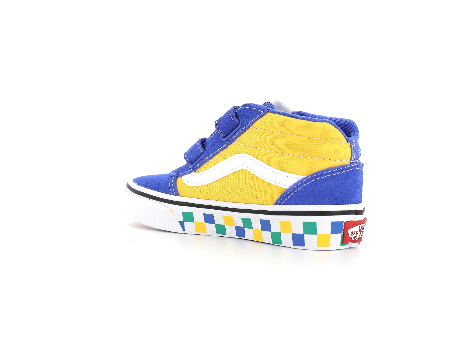 Vans-VN0A5HZ9APR1 Textile Marine-Vert