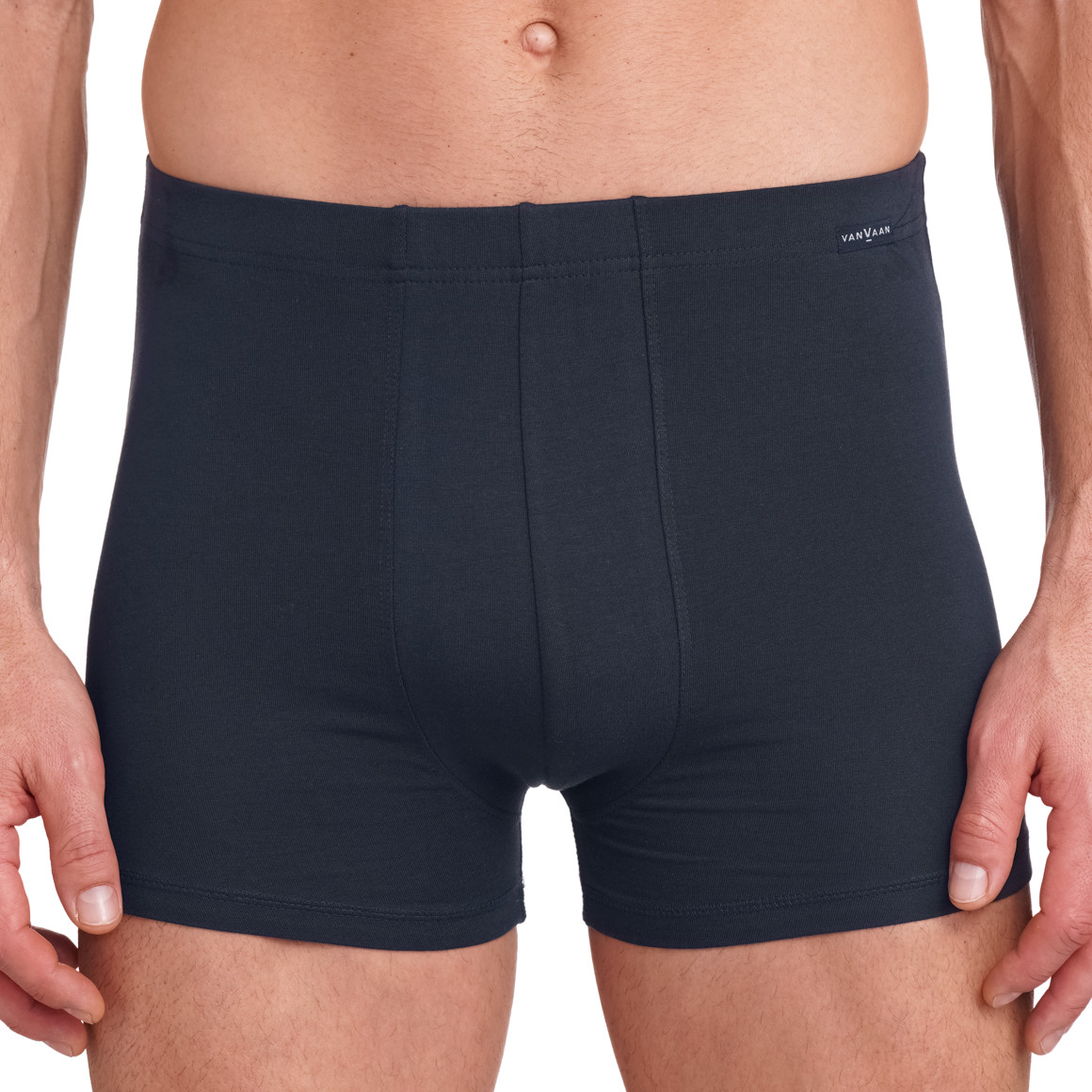 VanVaan Herren Retroshorts unifarben dunkelblau