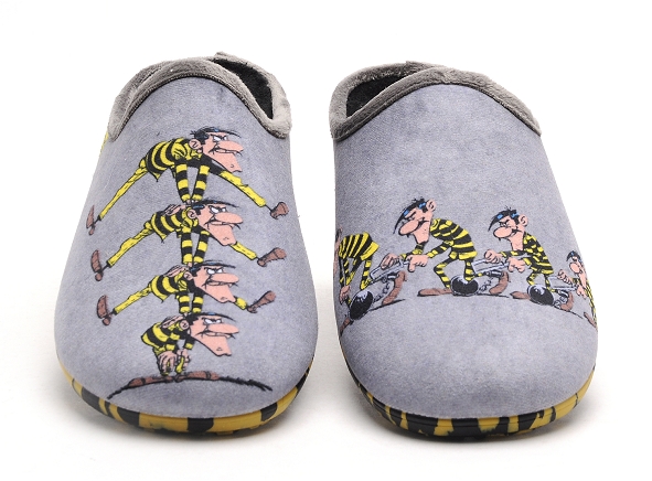 La maison de l espadrille chaussons homme l15 6 gris