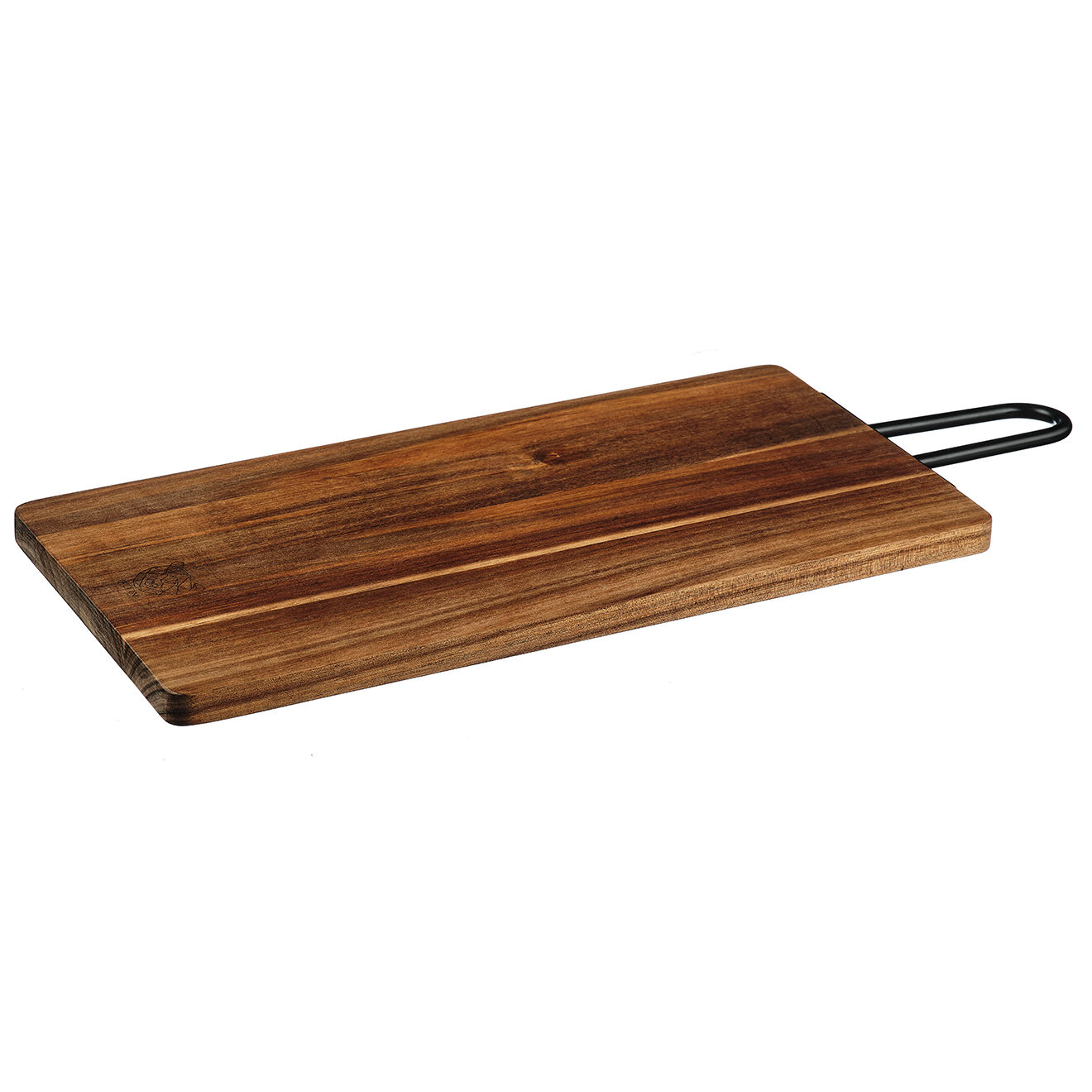 Bjorn Planche à découper en bois d'acacia Stine bois vernis - 49x19x1 cm